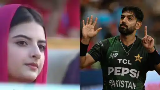Haris Rauf's wife insults India with 6-0 taunt.