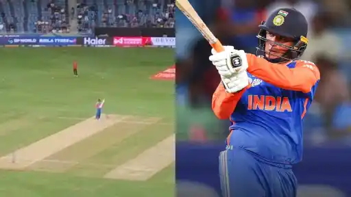 Abhishek Sharma's flat four shocks fans during IND vs BAN Super 4 clash.