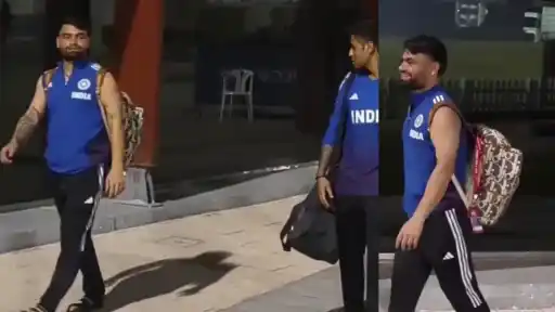 Rinku Singh and Suryakumar Yadav engaged in hilarious banter.