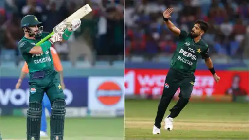 India demand strict action on Sahibzada Farhan and Haris Rauf's provocative gesture.