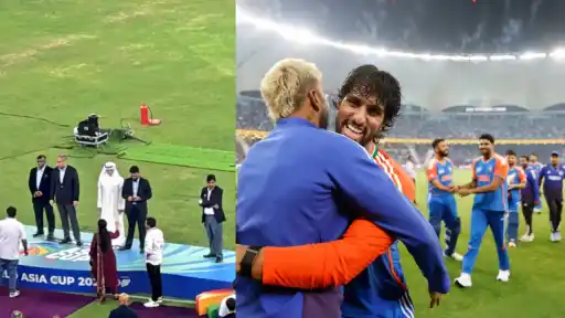Mohsin Naqvi leaves with Asia Cup 2025 trophy after India's refusal.