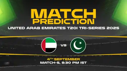 UAE vs PAK, 5th T20I Match Prediction– Who will win the Match?