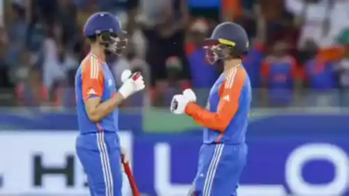 Abhishek Sharma and Shubman Gill 