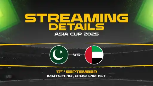 Asia Cup 2025, Match 10: Pakistan vs United Arab Emirates
