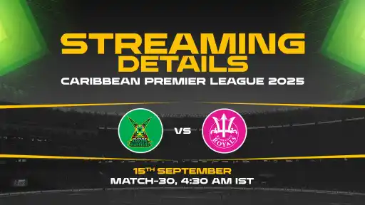 Guyana Amazon Warriors vs Barbados Royals