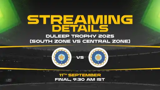 Duleep Trophy 2025 Final