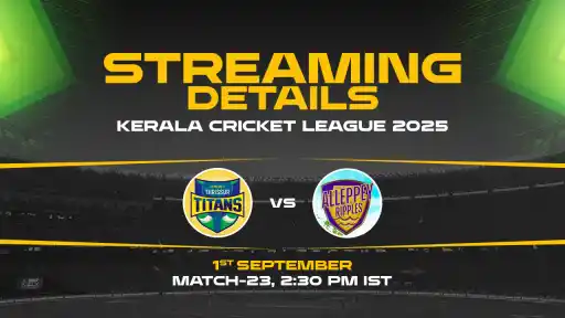 Kerala Cricket League 2025, Match 23