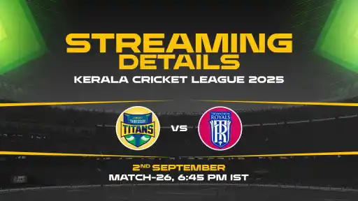 Kerala Cricket League 2025, Match 26