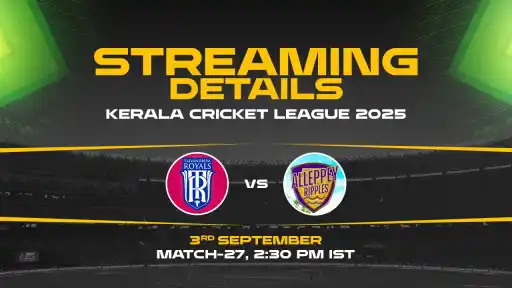 Kerala Cricket League 2025, Match 27