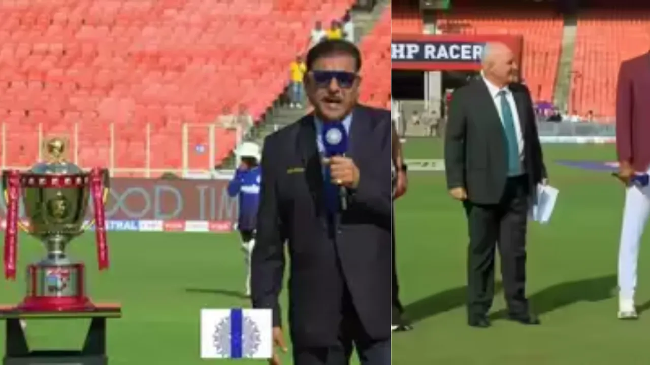 Andy Pycroft warmly welcomed in Ind vs WI 1st Test