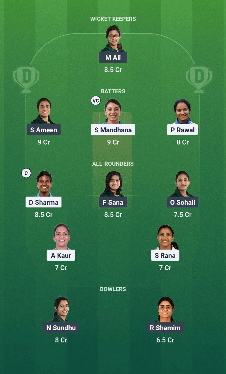 IND-W vs PAK-W