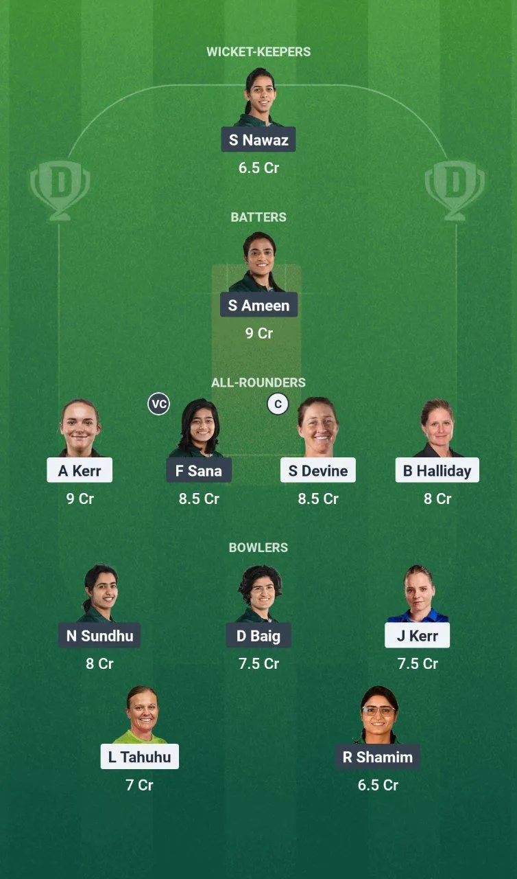 NZ-W vs PAK-W