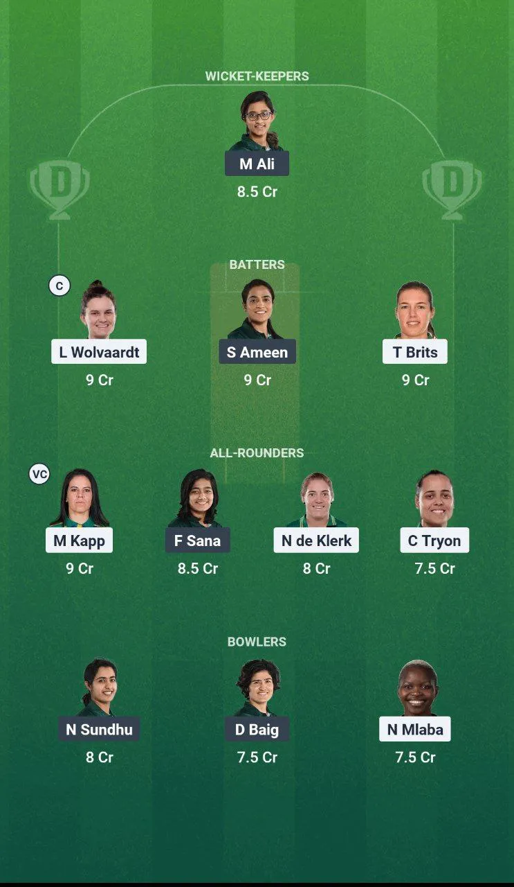 SA-W vs PAK-W