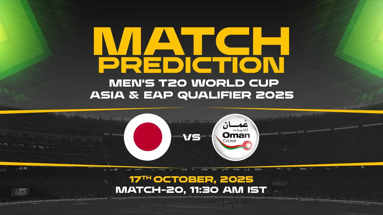 JAP vs OMN Match Prediction, Super Six 20th Match