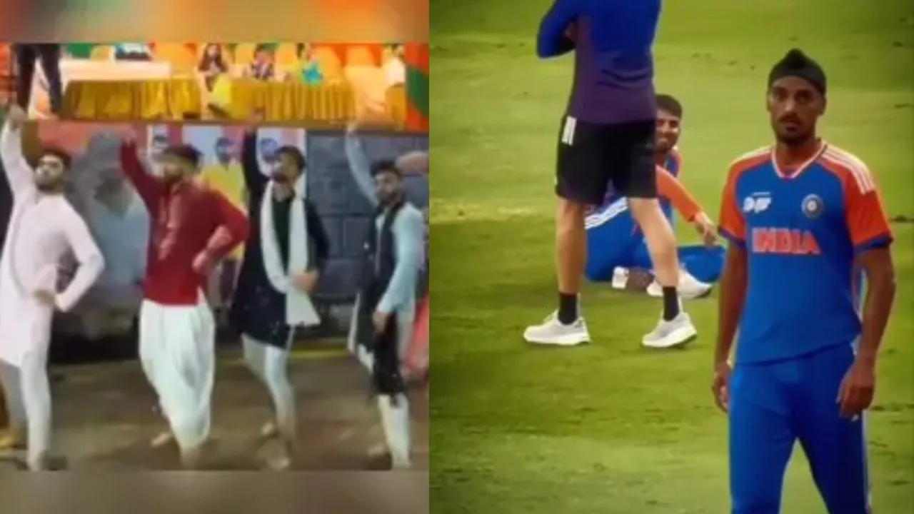 Arshdeep Singh-inspired garba dance step goes viral. 