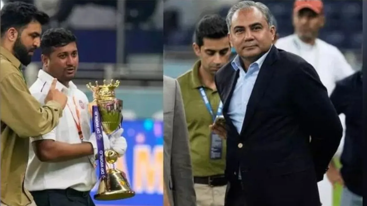 Mohsin Naqvi to get gold medal for stealing Asia Cup 2025 Trophy?