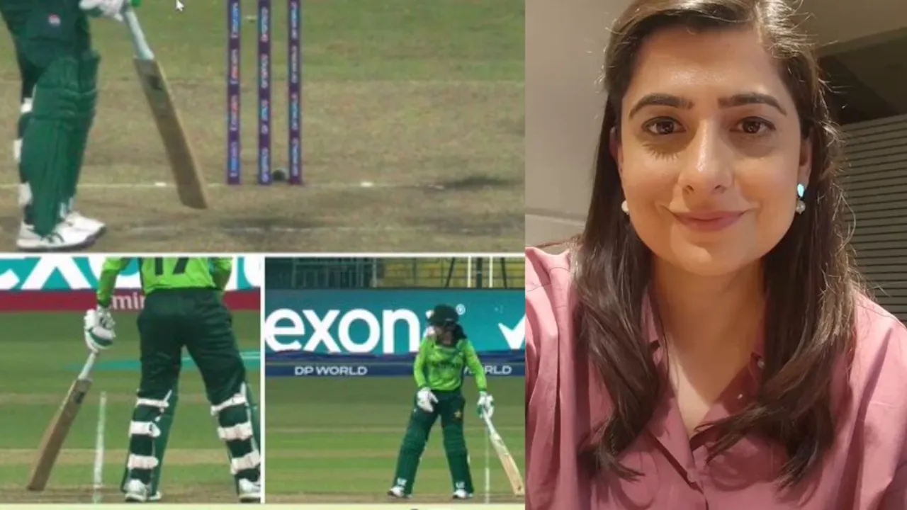 Sana Mir analyzes Muneeba Ali's run-out from IND-W vs PAK-W clash. 