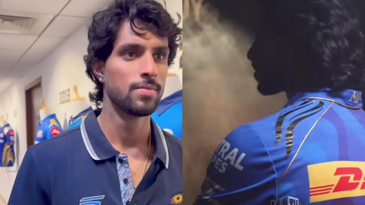 Mumbai Indians shares classic viral video of Tilak Varma. 