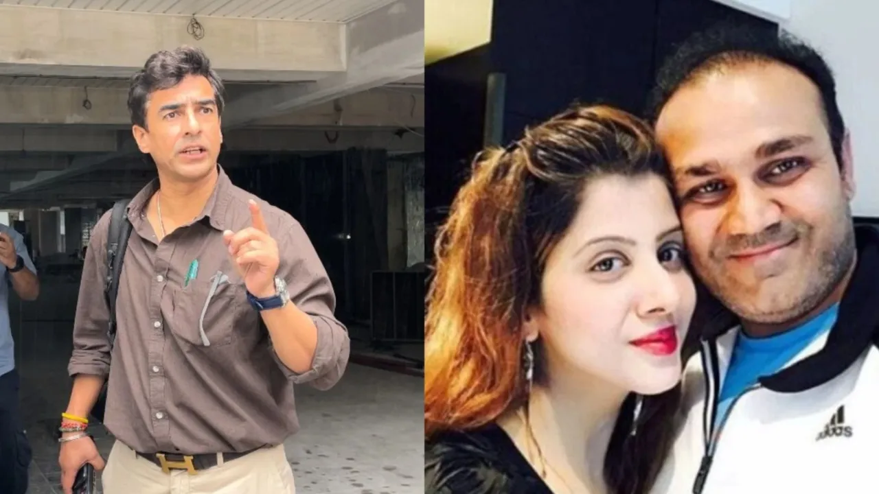 Virender Sehwag and his wife Aarti divorced due to new BCCI President?