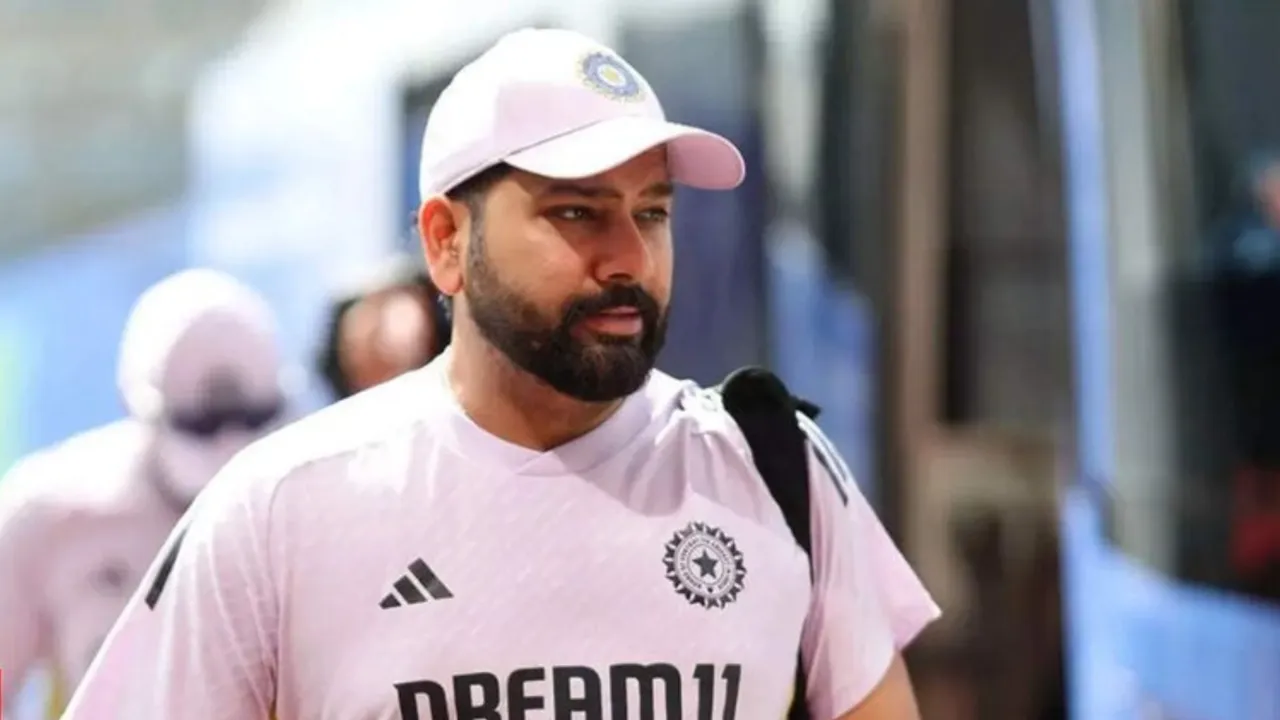 Rohit Sharma loses cool at security guard during net session. 