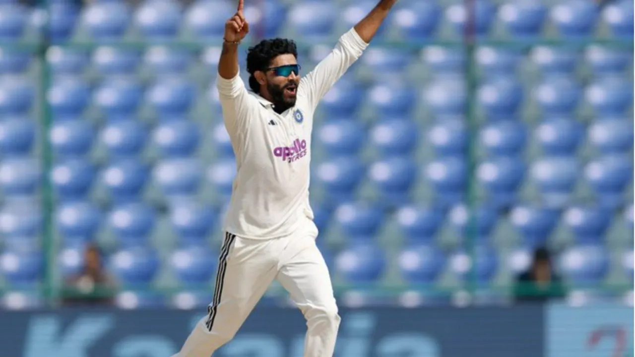 Ravindra Jadeja writes new international record. 