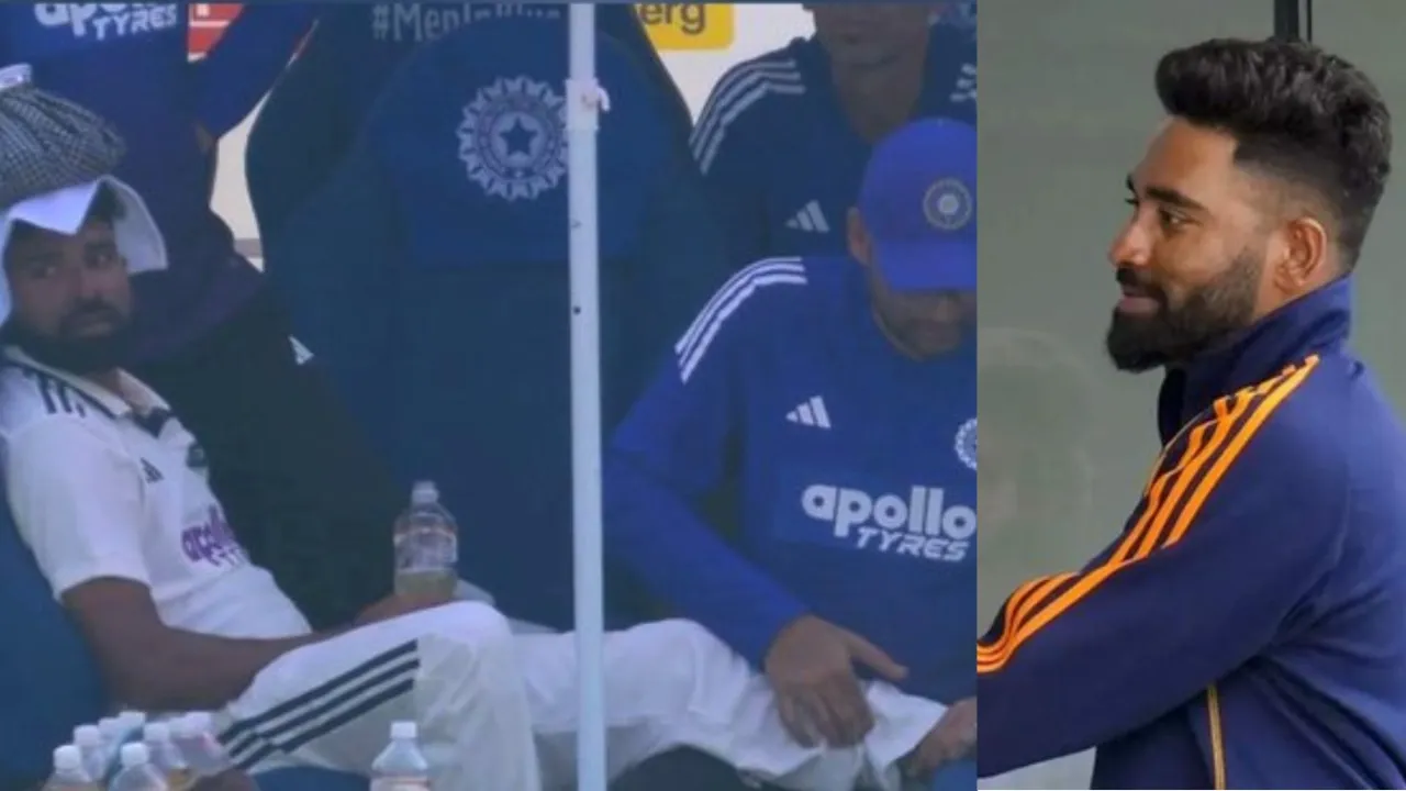 Mohmmed Siraj collapses after long spell to get king-like treatment. 