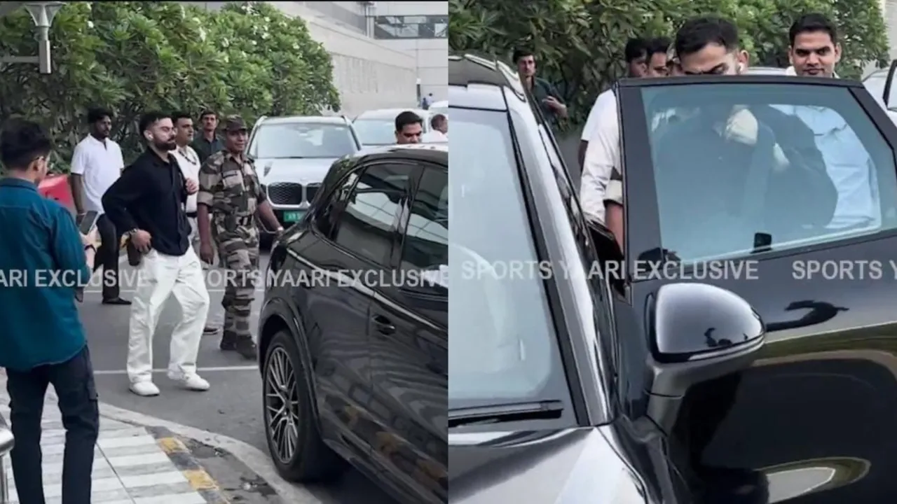 Virat Kohli arrives in Delhi ahead of upcoming AUS vs IND 2025 ODI series