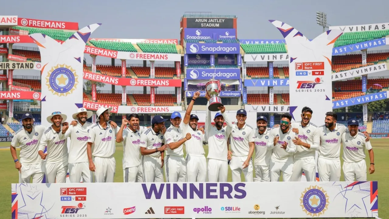 Know India's updated position in WTC 2025-27 points table. 