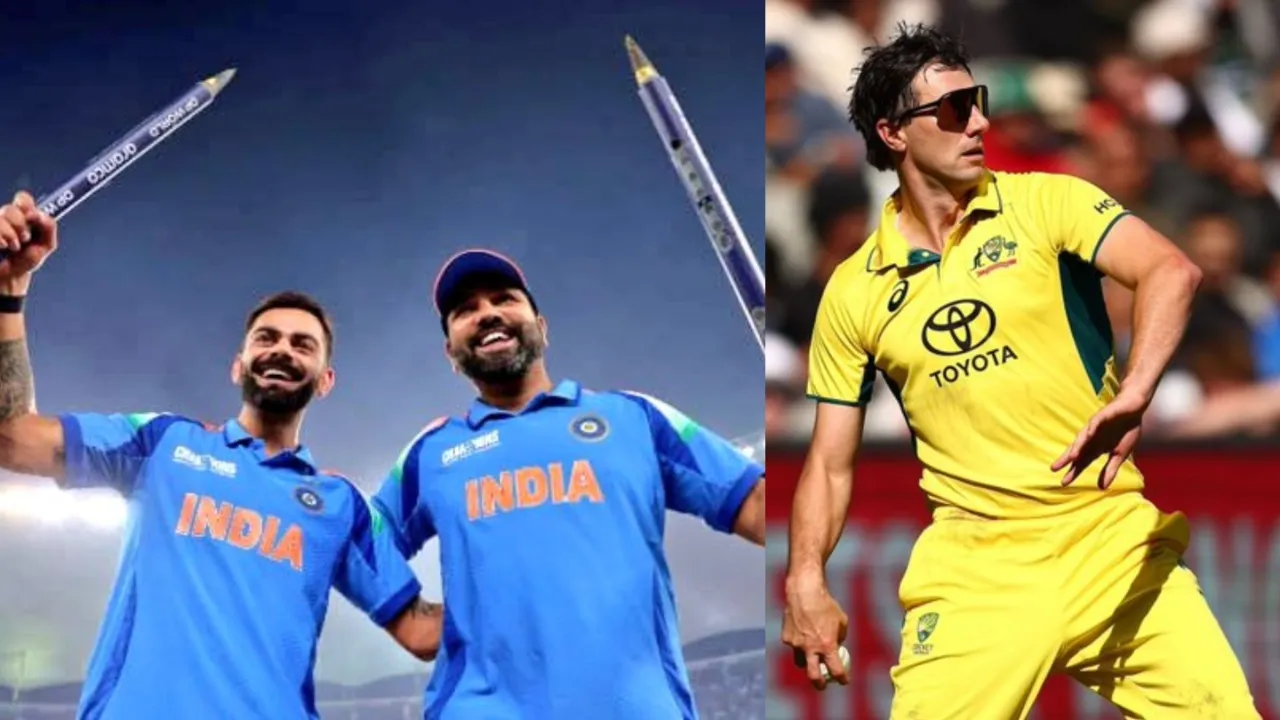 Pat Cummins hints at Rohit Sharma and Virat Kohli's future ODI retirement. 