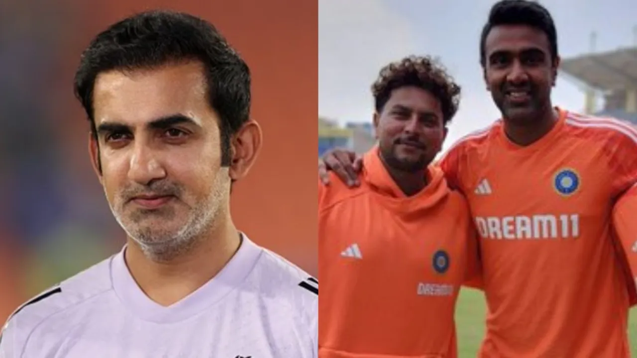 Ravichandran Ashwin slams Gautam Gambhir for Kuldeep Yadav's omission.