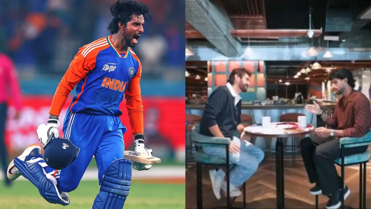 Tilak Verma explains how he overcame illness in the Breakfast with Champions show 