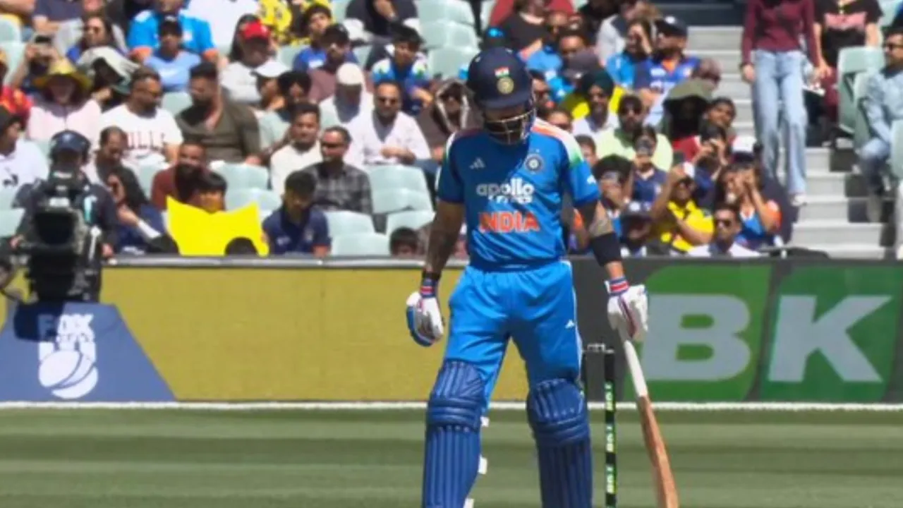 Virat Kohli fails again for four four-ball duck in successive games. 