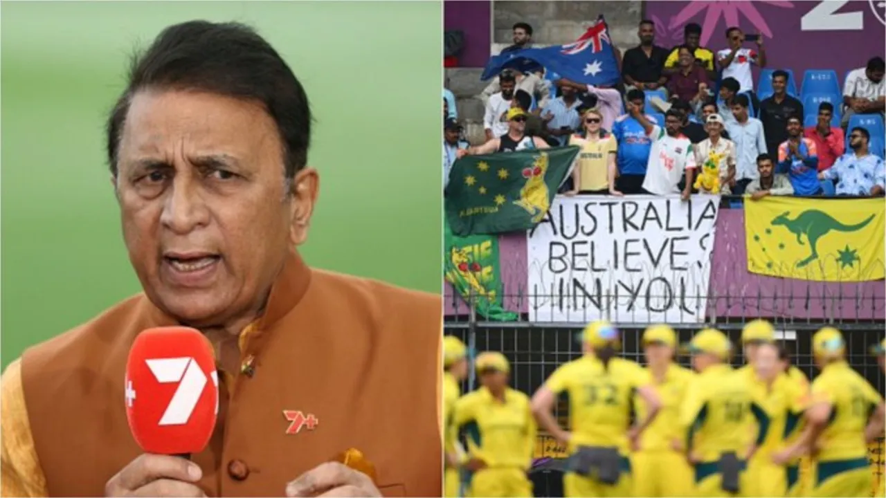 Sunil Gavaskar reacts to two Australian women players facing harassment. 