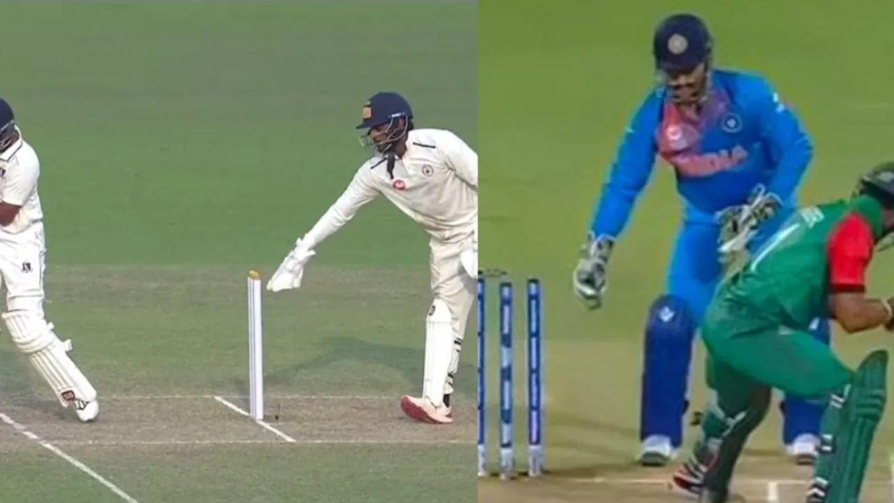 CSK shares special comparison between MS Dhoni and Urvil Patel's wicket-keeping. 