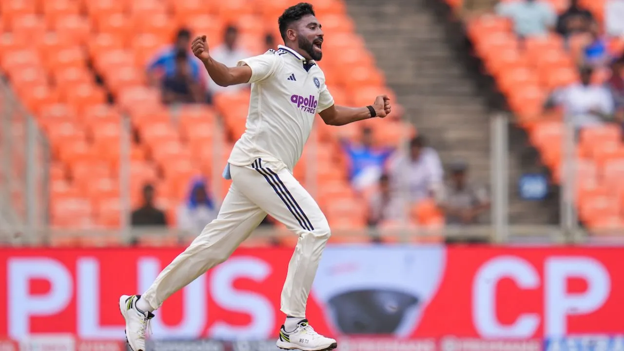 Mohammed Siraj carried his England form into Ahmedabad