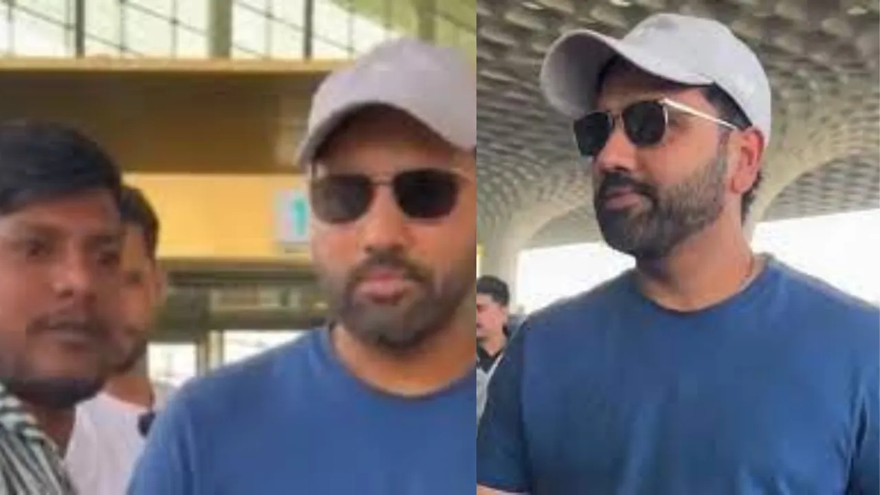 Rohit Sharma reached Delhi on Tuesday evening
