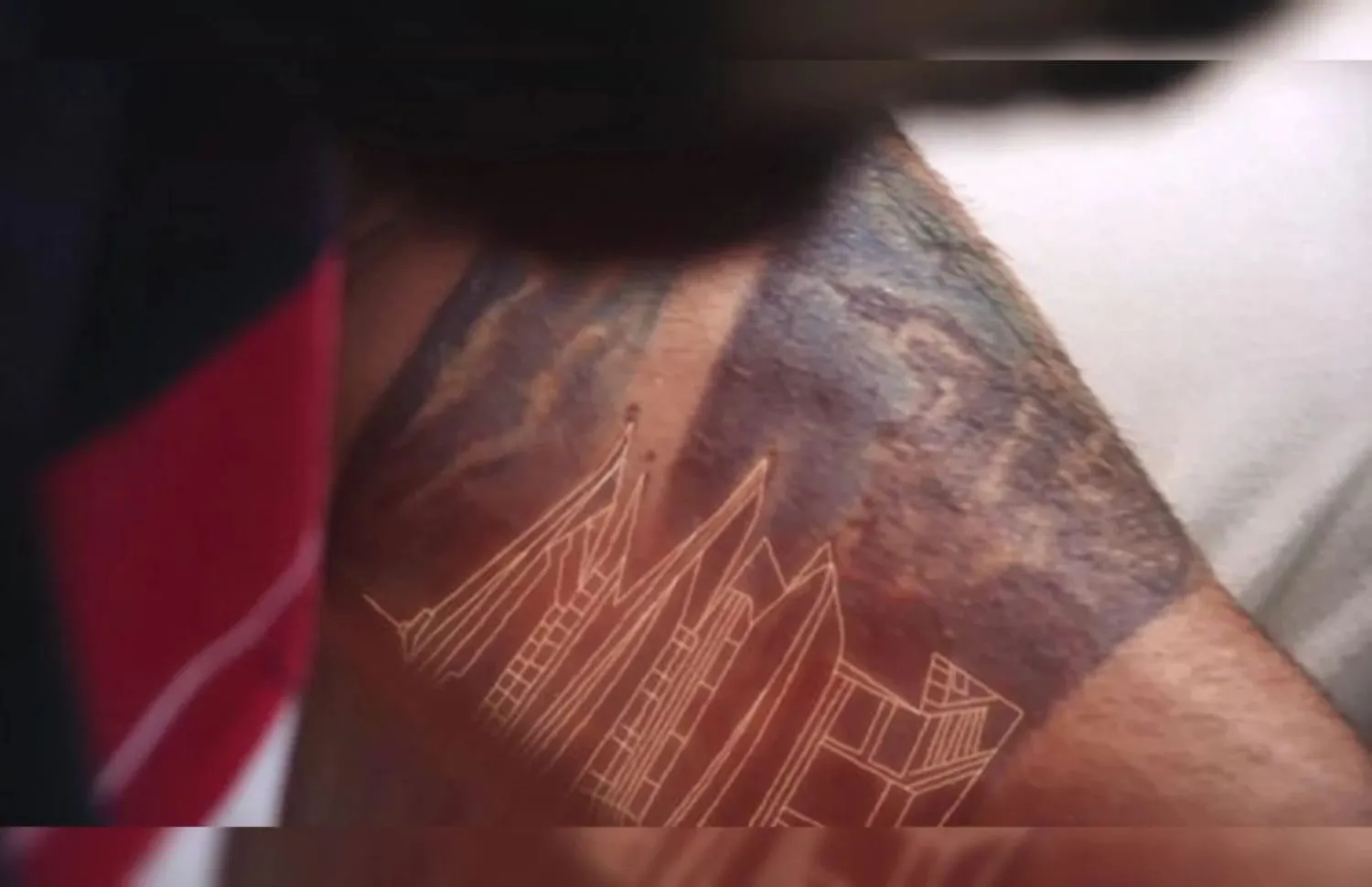 Virat Kohli Monastery Tattoo