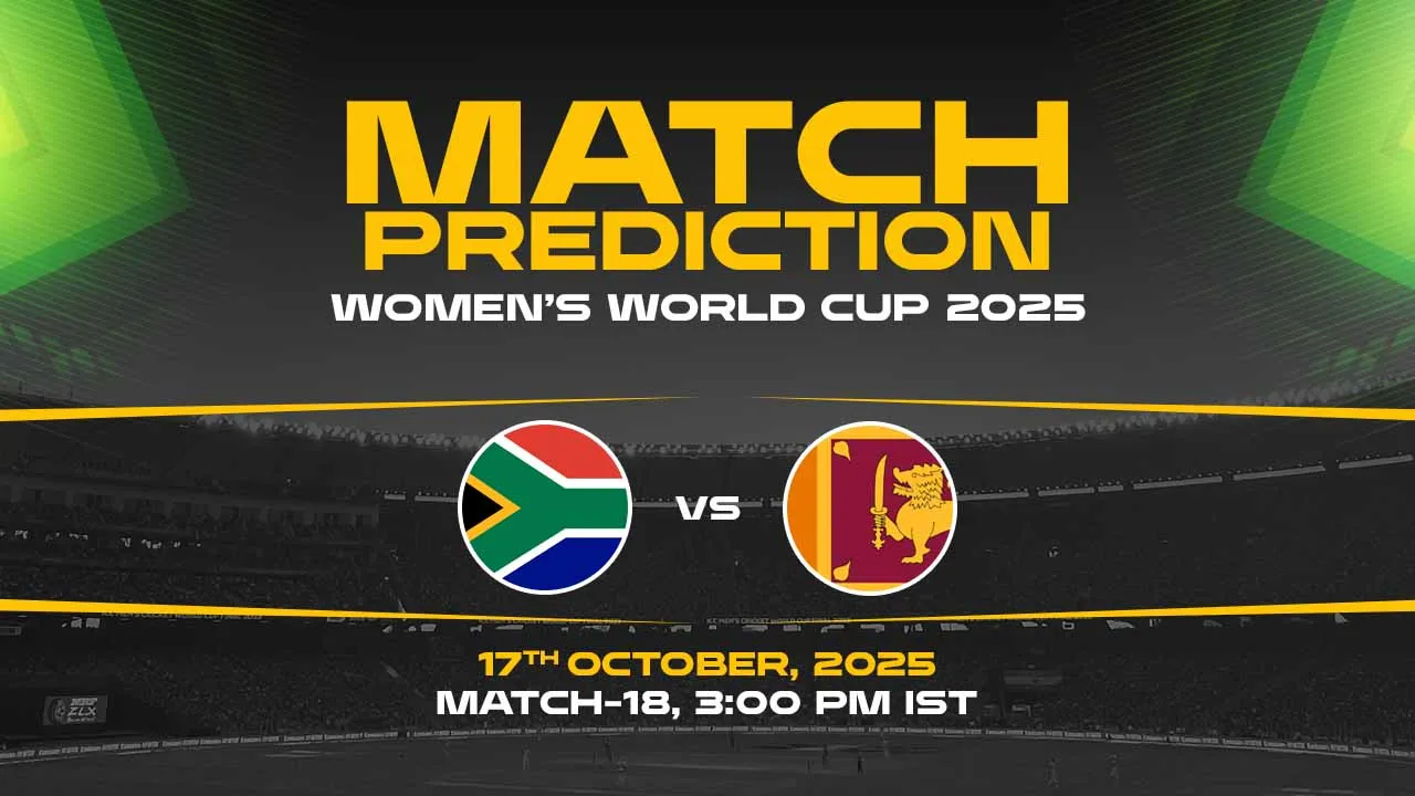SA-W vs SL-W Today Match Prediction, ICC Women’s ODI World Cup 2025
