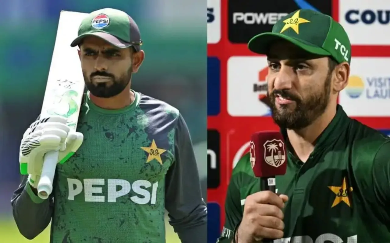 Babar Azam and Salman Ali Agha