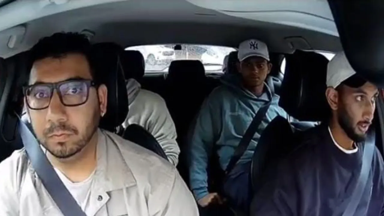 An Uber driver in Adelaide was left amazed