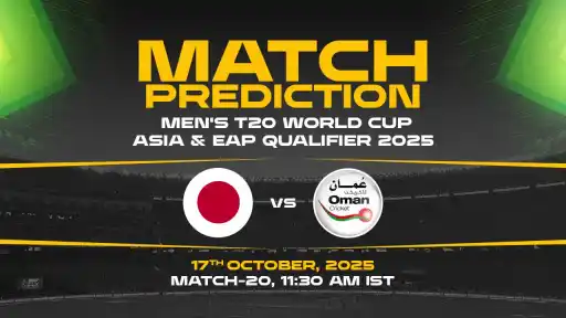 JAP vs OMN Match Prediction, Super Six 20th Match