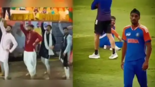 Arshdeep Singh-inspired garba dance step goes viral. 