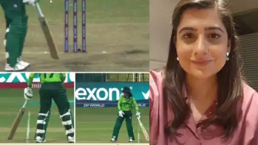 Sana Mir analyzes Muneeba Ali's run-out from IND-W vs PAK-W clash.