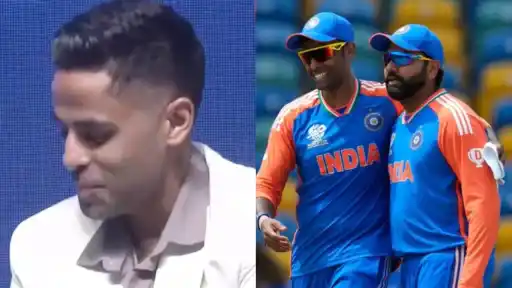 Suryakumar Yadav decodes Rohit Sharma in one word.