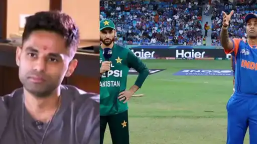 Suryakumar Yadav roasts Pakistan on overall IND vs PAK record.