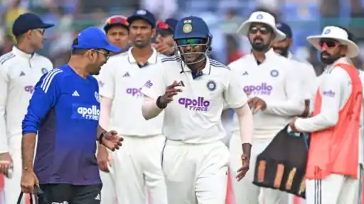 Why is Sai Sudharsan not fielding on Day 3 of IND vs WI 2nd Test?