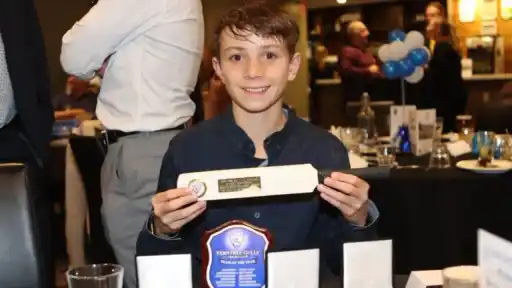 17-year-old Melbourne player dies after being hit by ball.