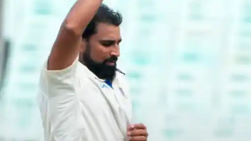 Mohammed Shami recorded fifer in Bengal's win