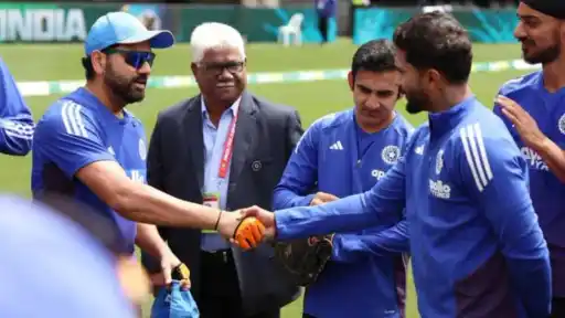 Rohit Sharma praises Nitish Reddy