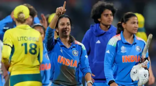 Cricketing fraternity reacts to India's Women's World Cup 2025 semifinal win vs Australia.